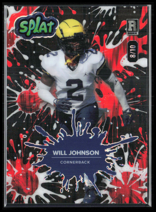 Will Johnson RC /10 2025 Wild Card Splat