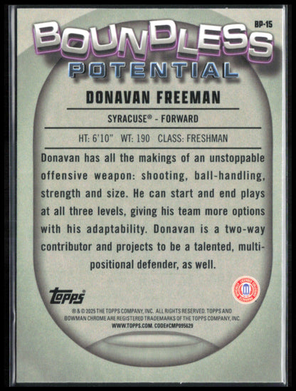 Donavan Freeman X-Fractor