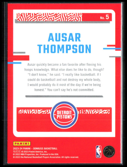 Ausar Thompson RC