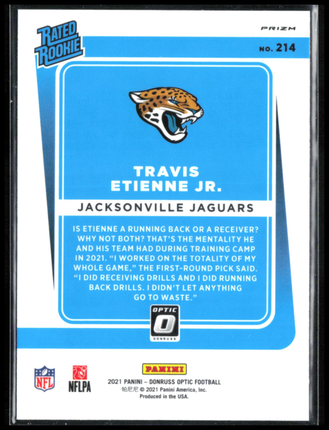 Travis Etienne Jr. RC Holo