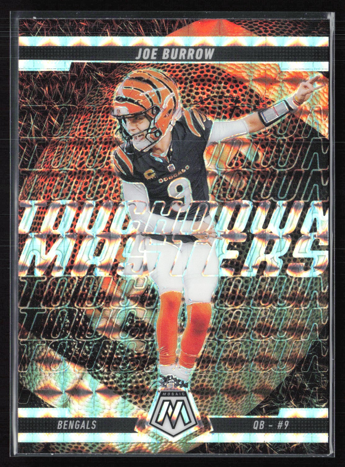 Joe Burrow Mosaic Prizm