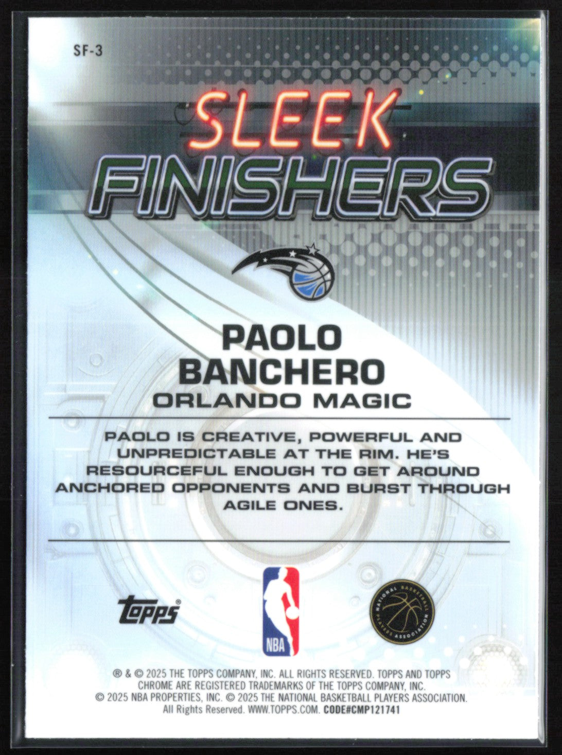 Paolo Banchero Sleek Finishers