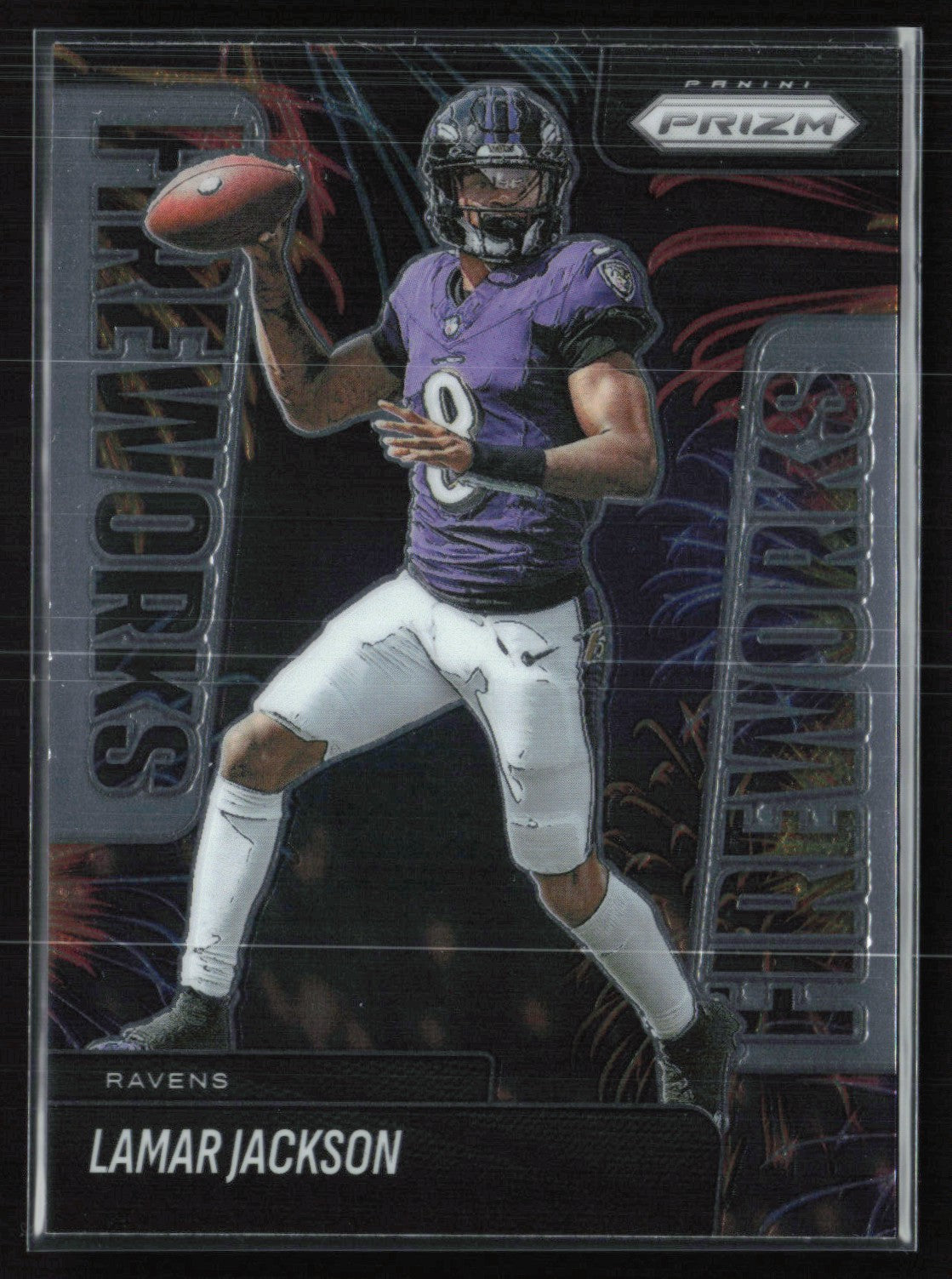 Lamar Jackson Fireworks