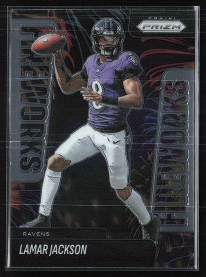 Lamar Jackson Fireworks