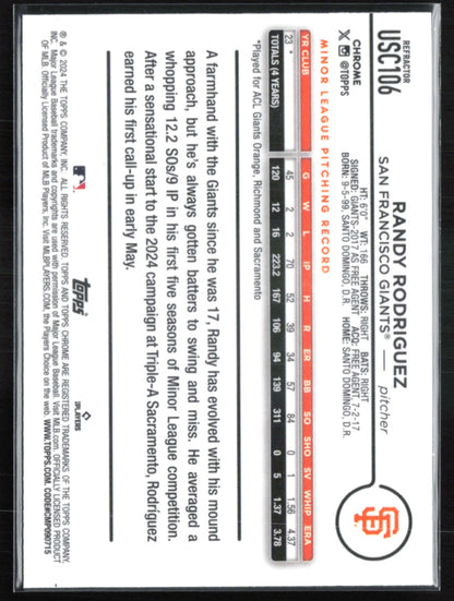 Randy Rodriguez RC Refractor