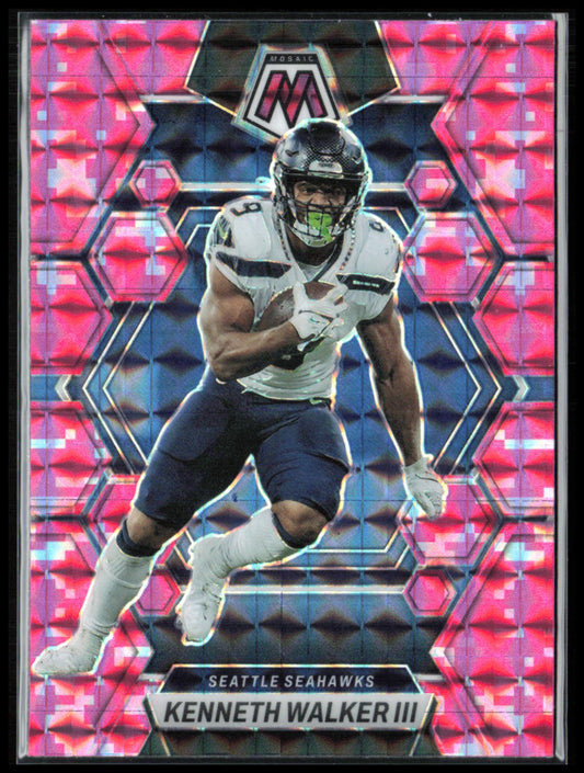 Kenneth Walker III Pink Camo
