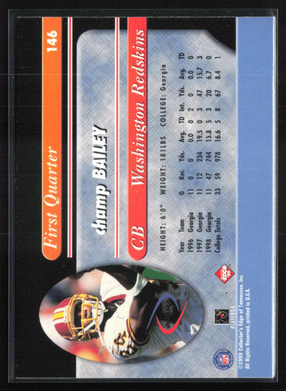Champ Bailey RC 1999 Collector's Edge