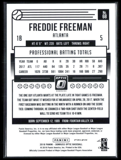 Freddie Freeman Holo