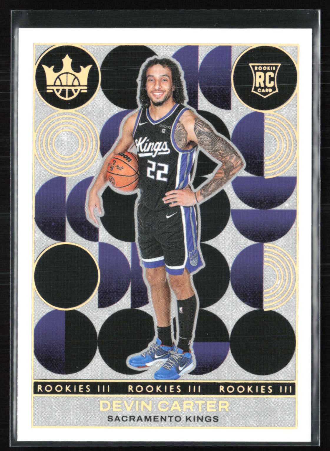 Devin Carter RC Rookies III 2024 Panini Court Kings