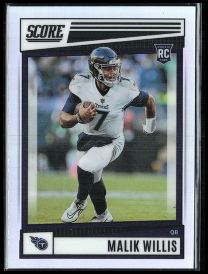 Malik Willis RC Silver
