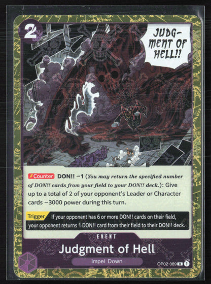 Judgment of Hell Rare (One Piece)