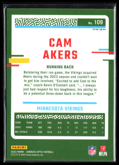 Cam Akers Stars Holo