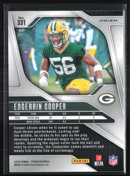 Edgerrin Cooper RC Silver Prizm