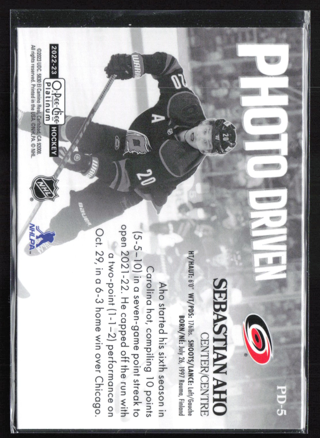 Sebastian Aho Photo Driven