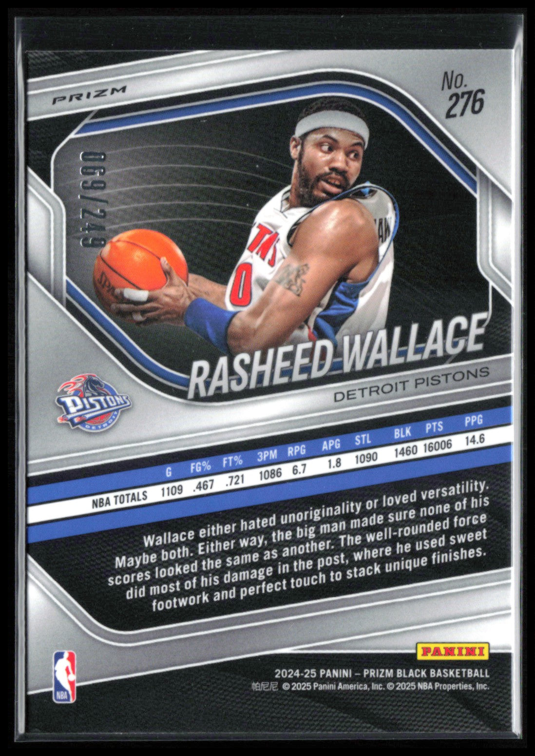 Rasheed Wallace Flash /249