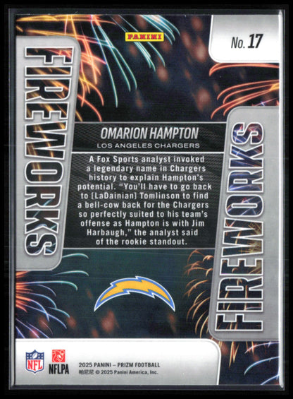 Omarion Hampton RC Fireworks