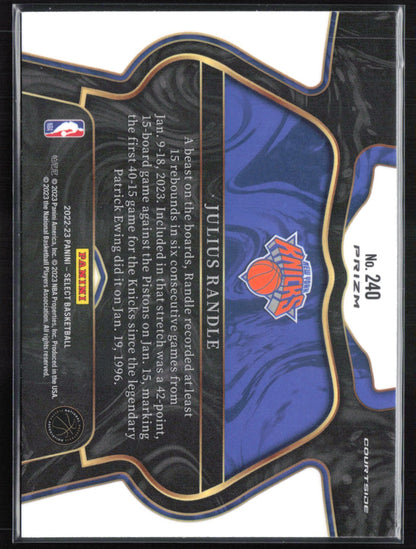 Julius Randle Blue ice