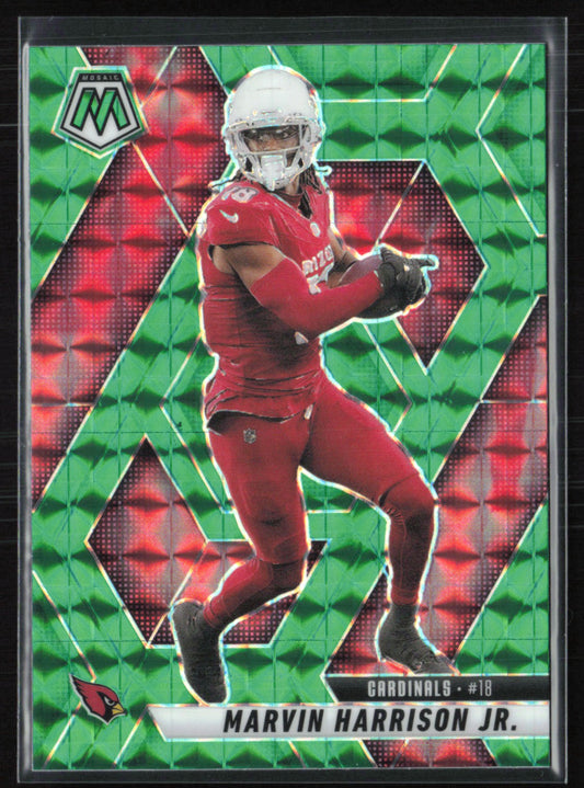 Marvin Harrison Jr. Green Mosaic
