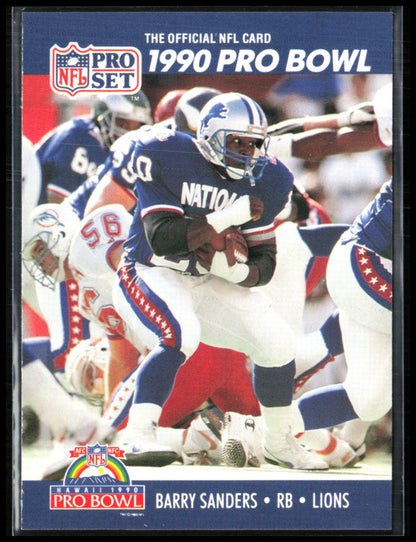 Barry Sanders 1990 Pro Bowl