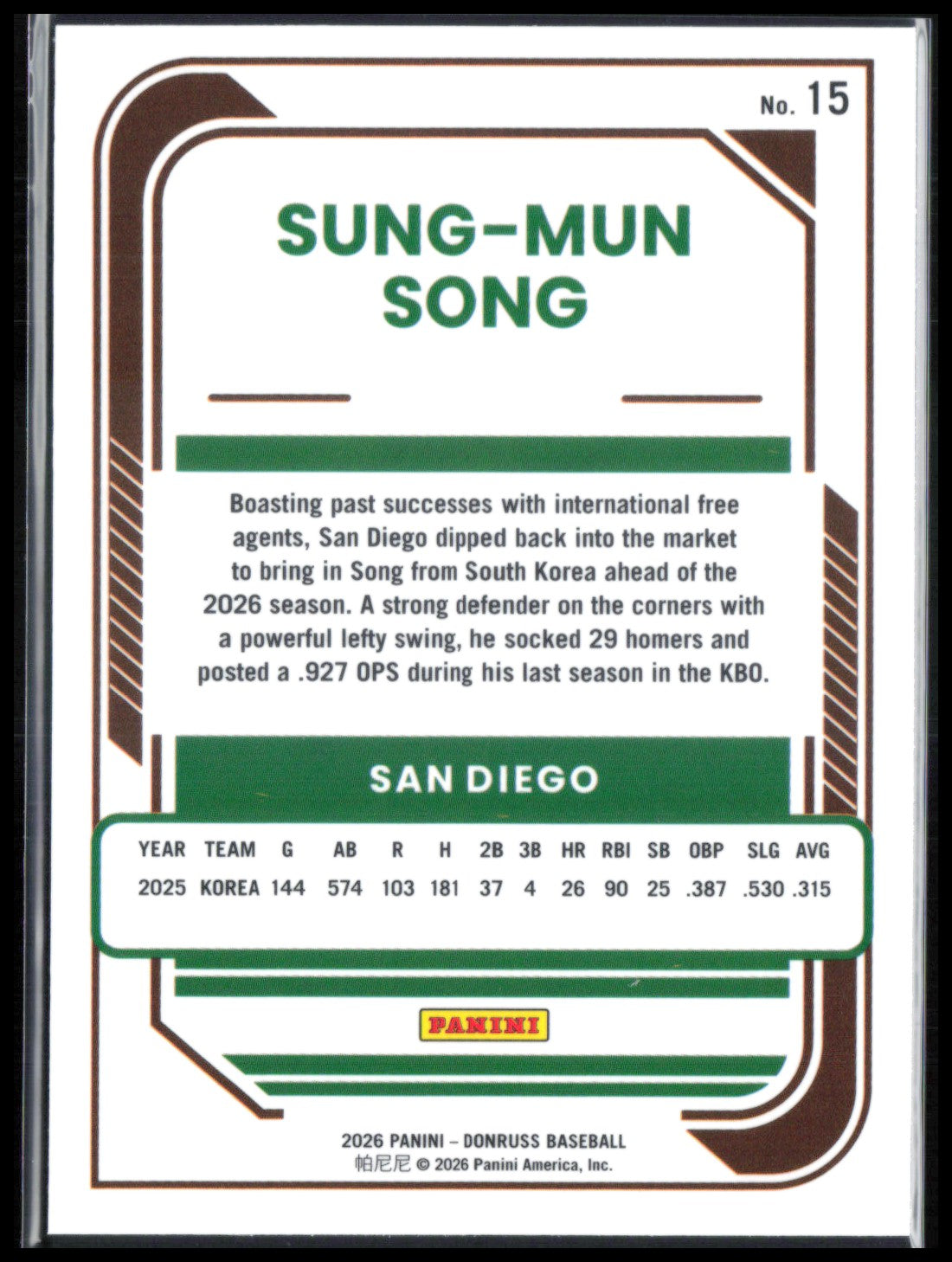 Sung-Mun Song RC