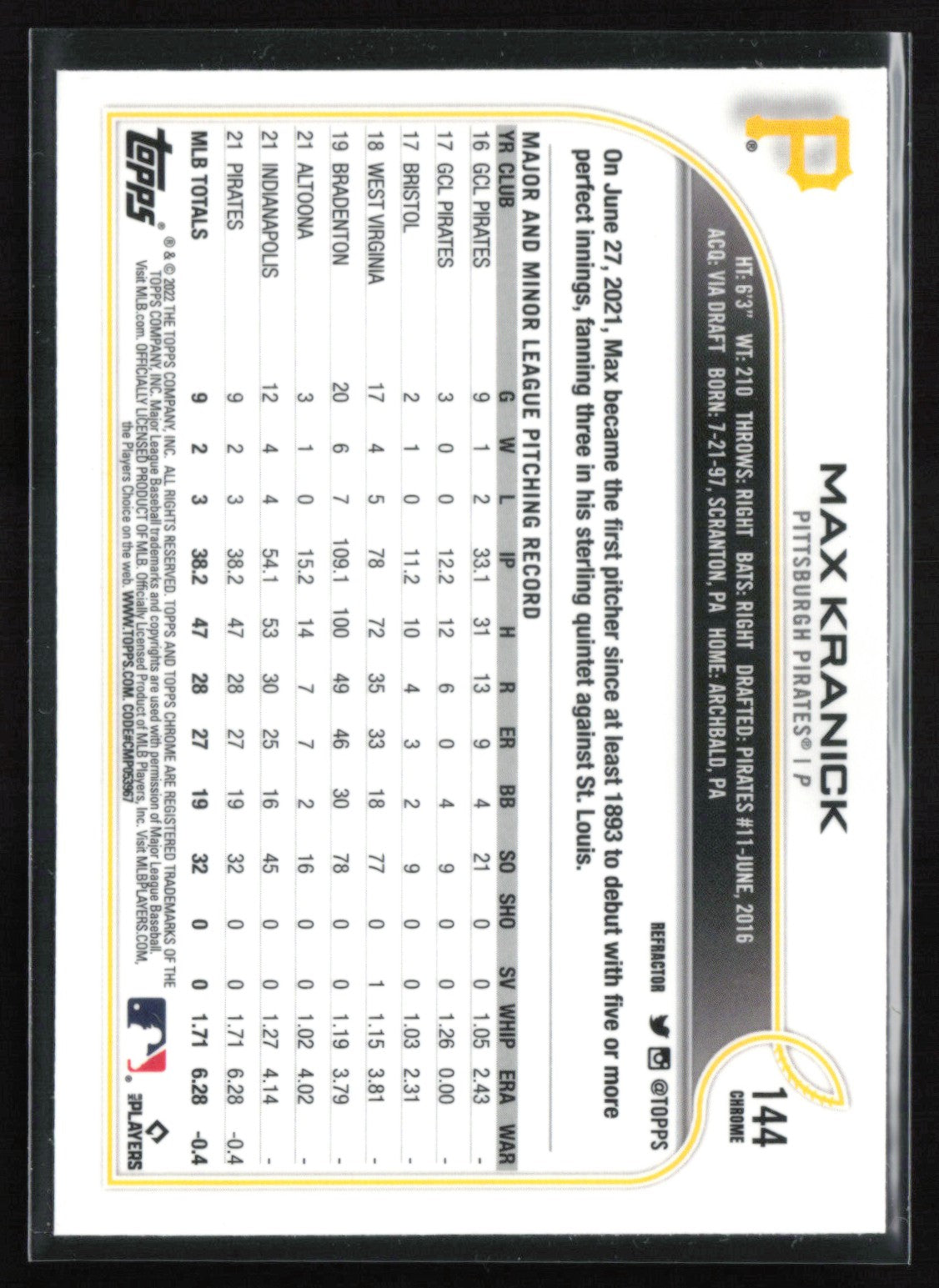 Max Kranick RC Refractor