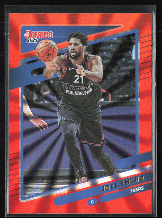 Joel Embiid Orange Laser