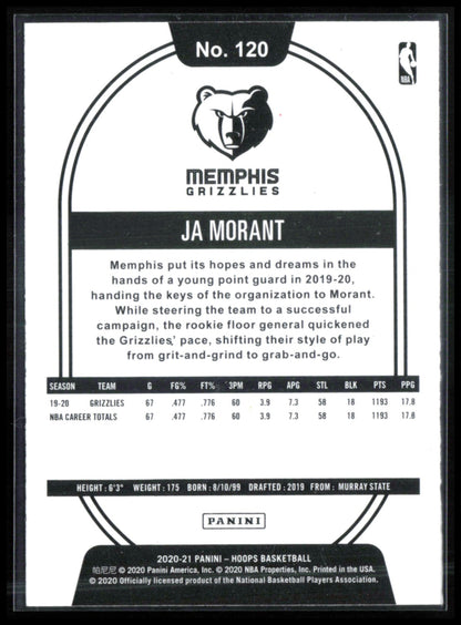 Ja Morant Yellow Parallel