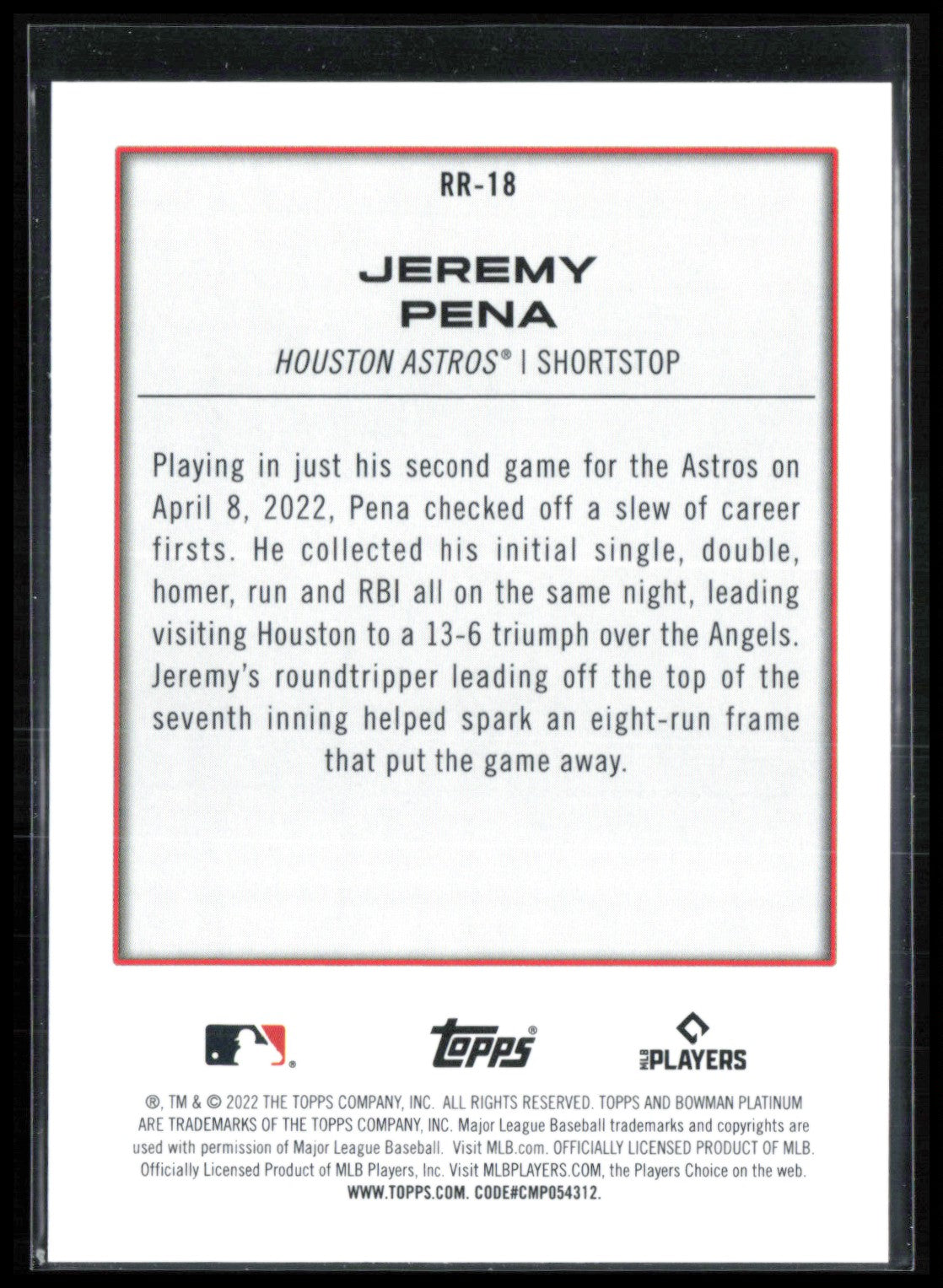 Jeremy Pena RC