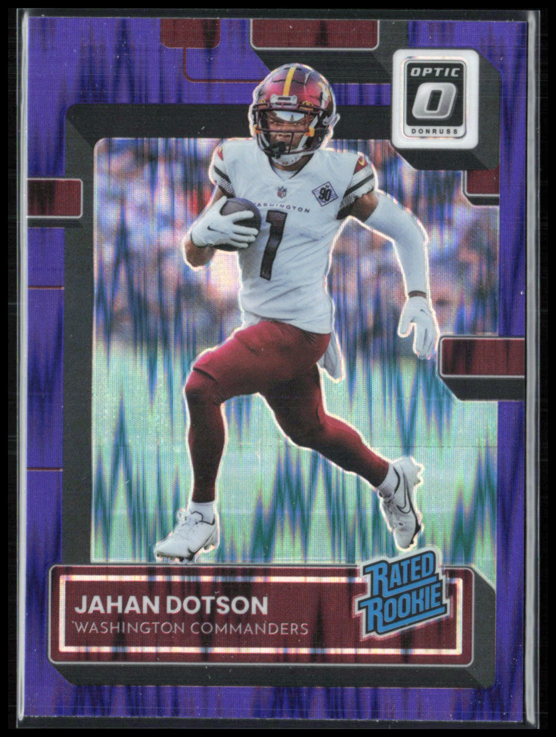 Jahan Dotson RC Purple Shock