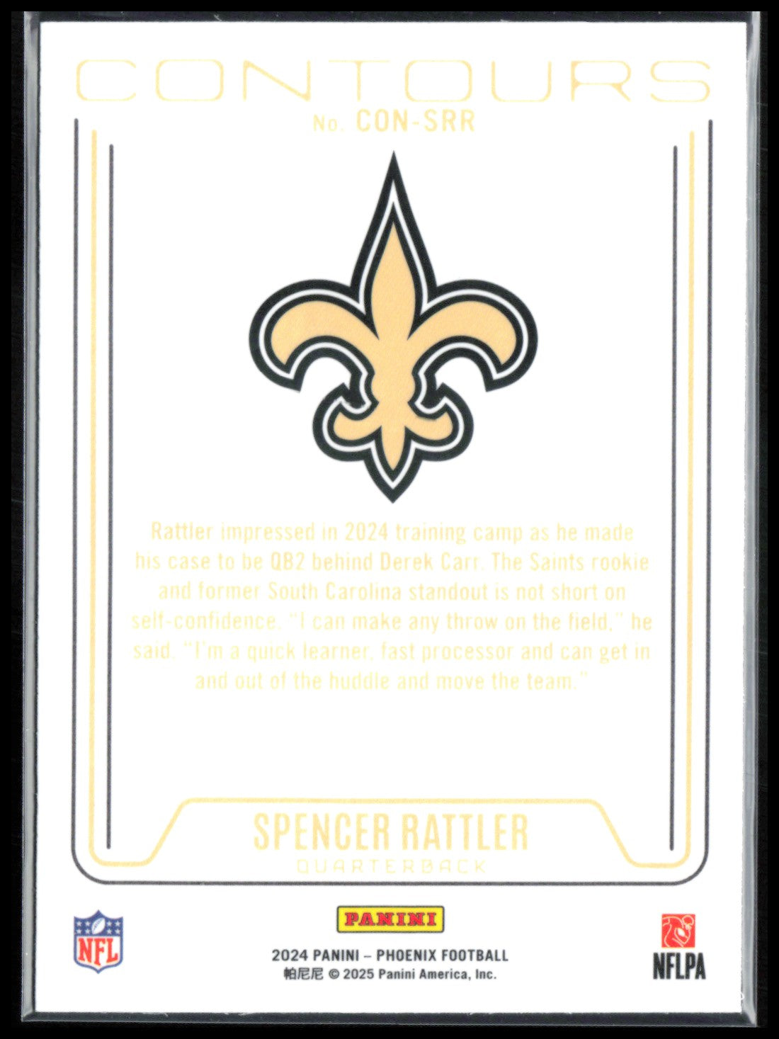 Spencer Rattler RC Contours