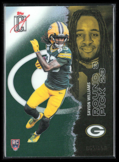 Savion Williams RC /150 Green