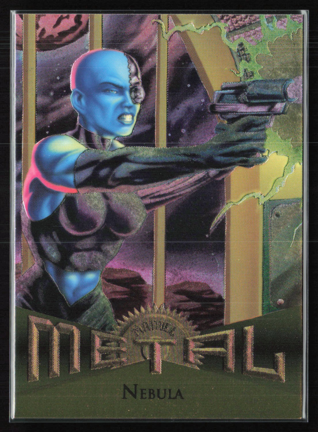Nebula 1996 Marvel Metal