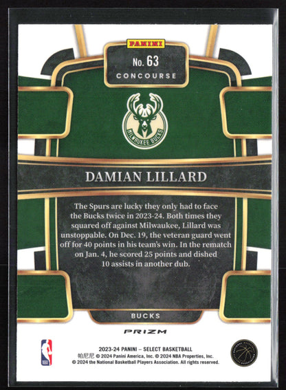 Damian Lillard Tri-Color Prizm