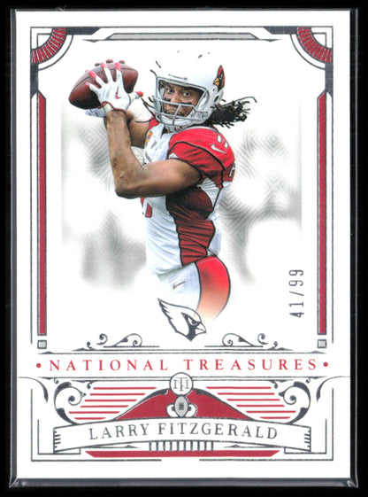 Larry Fitzgerald /99 2025 National Treasures