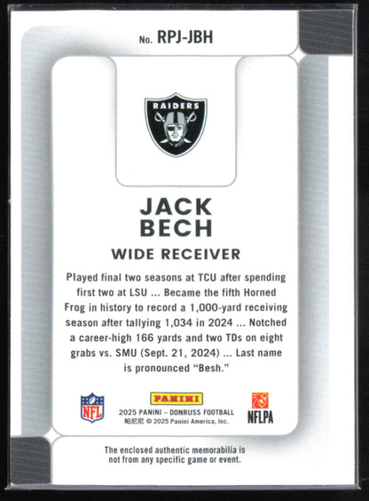 Jack Bech RC Mem