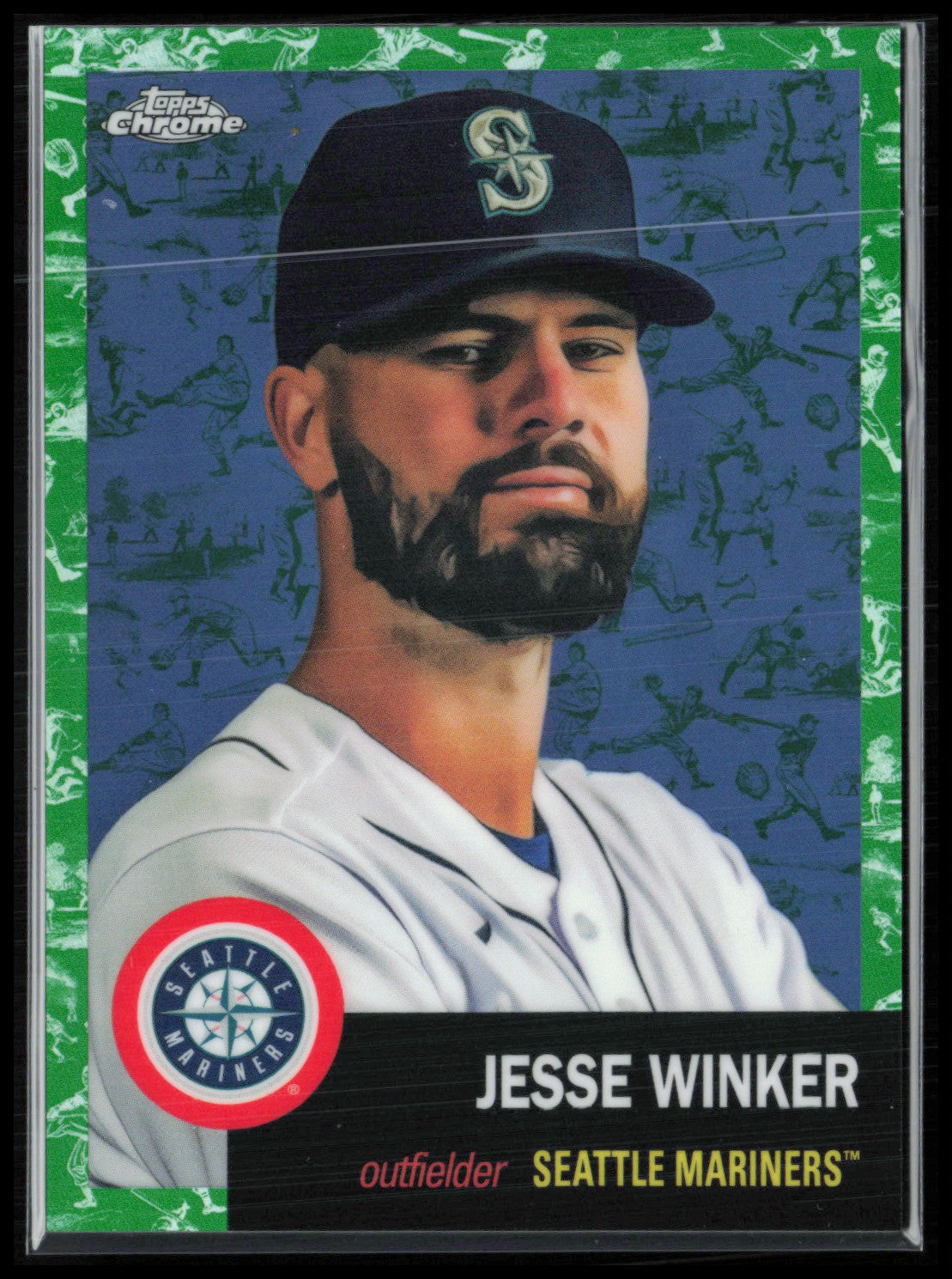 Jesse Winker Green Toile /99