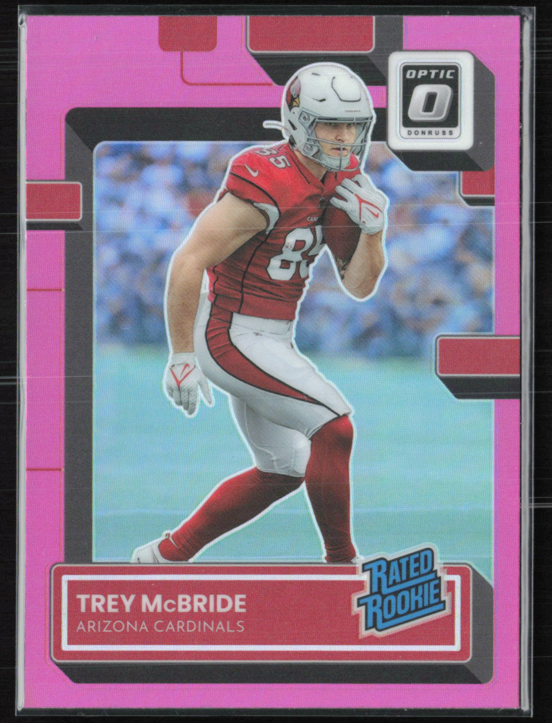 Trey McBride RC Pink Holo