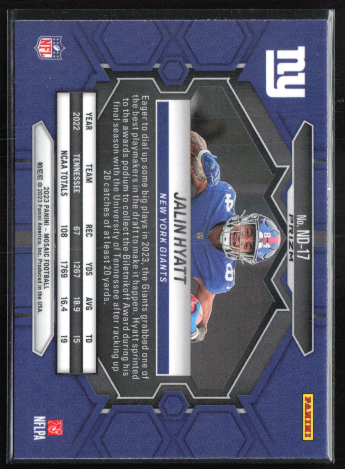 Jalin Hyatt RC Green Mosaic