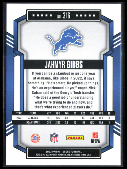 Jahmyr Gibbs RC