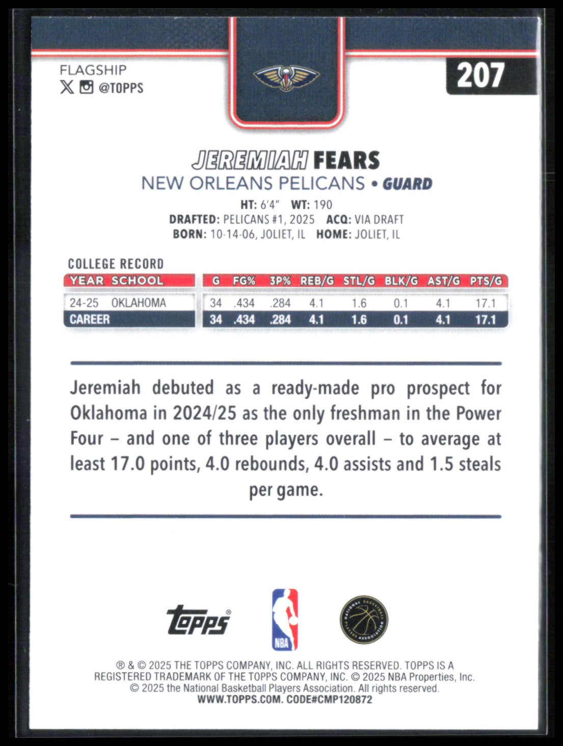 Jeremiah Fears RC