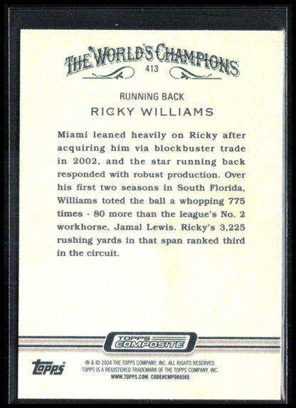 Ricky Williams