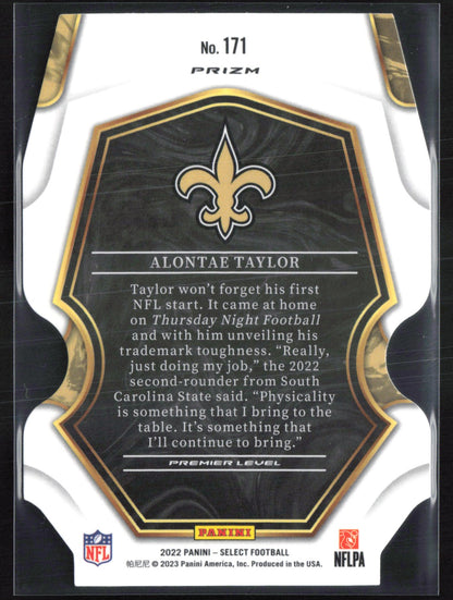 Alontae Taylor RC Silver Die-Cut