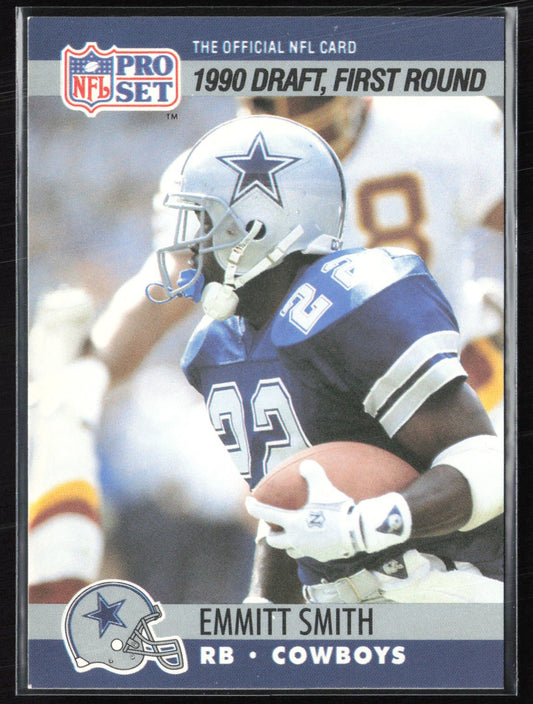 Emmitt Smith 1990 Pro Set