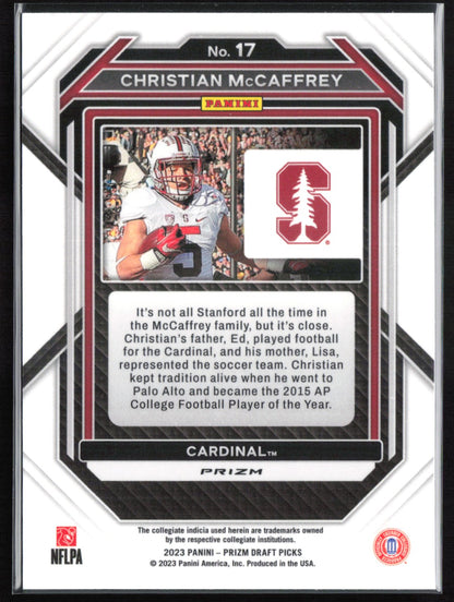 Christian McCaffrey Yellow Ice