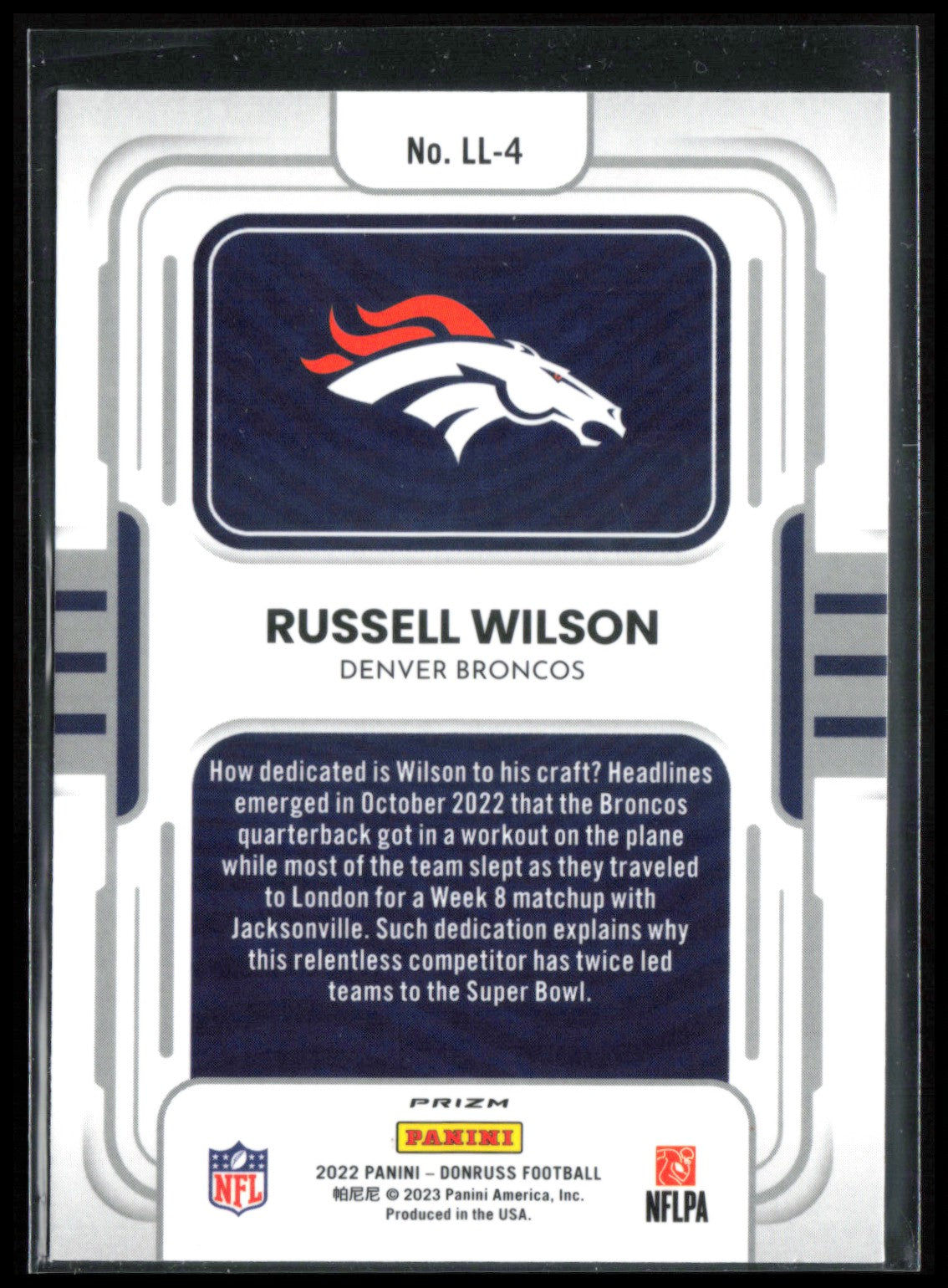 Russell Wilson Legendary Logos