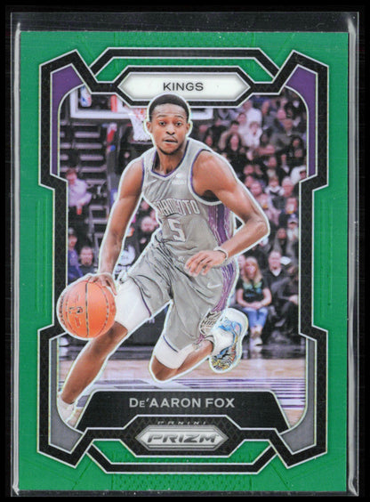 De'Aaron Fox Green Prizm
