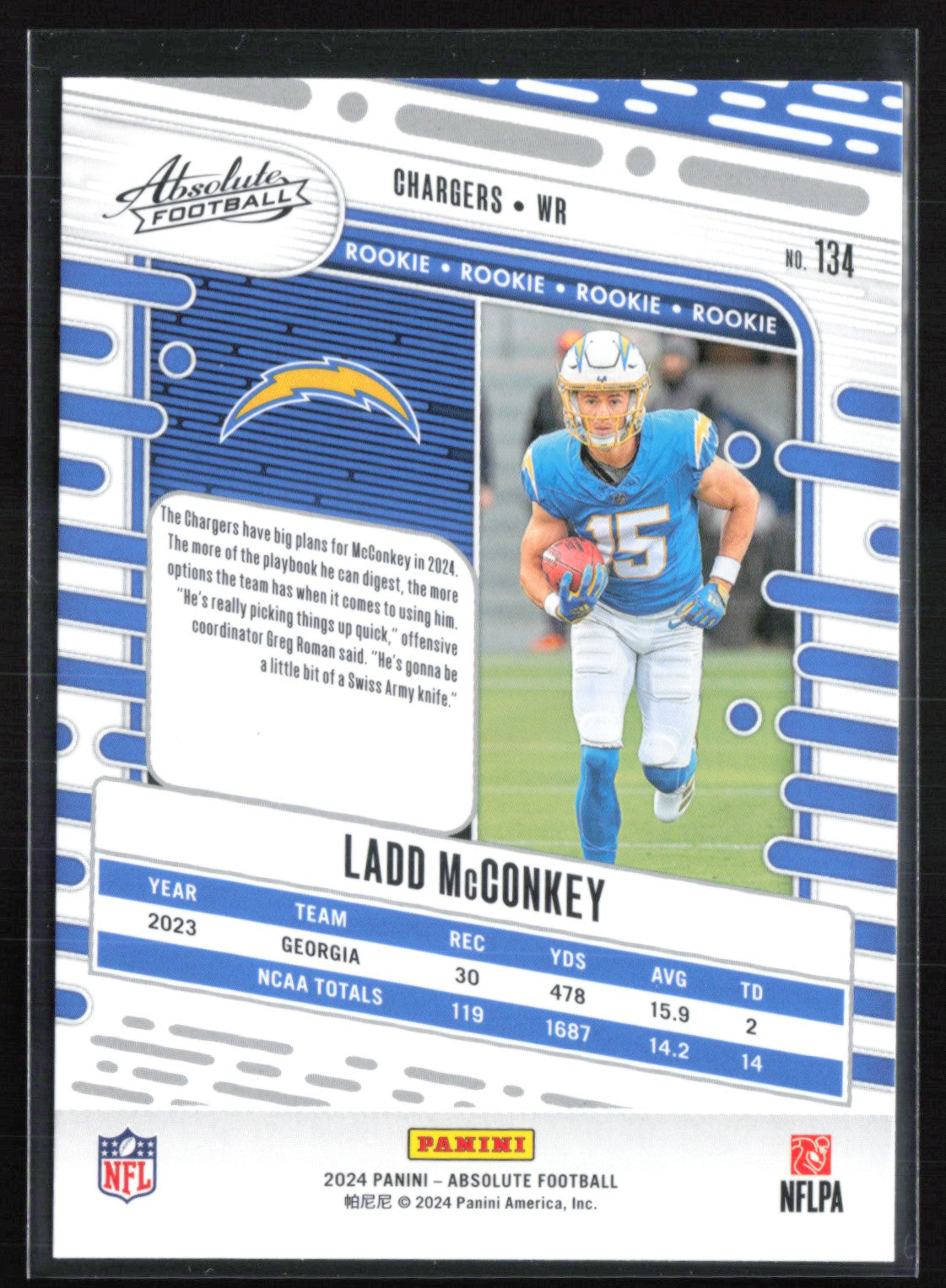 Ladd McConkey RC