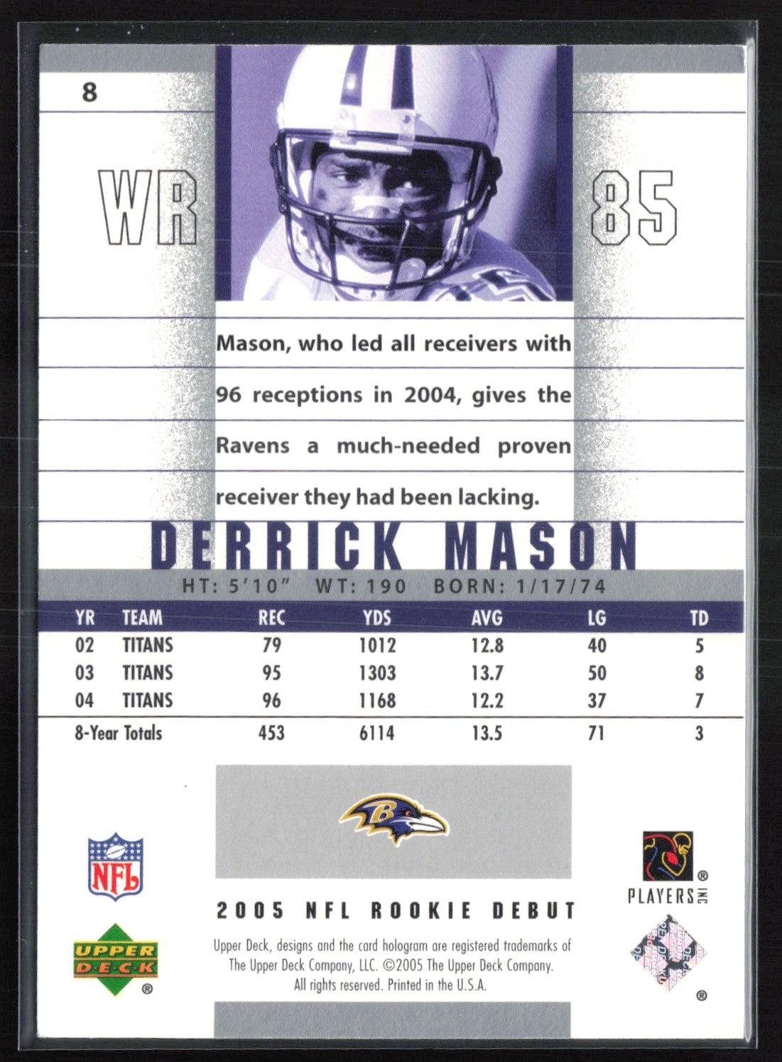 Derrick Mason RC