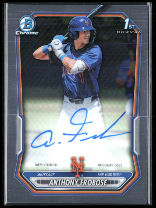 Anthony Frobose 1st Bowman Auto