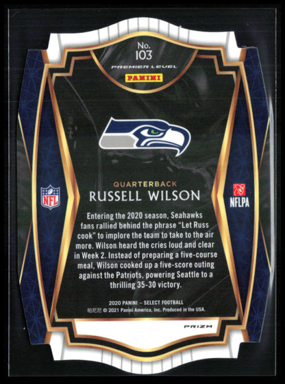 Russell Wilson Blue